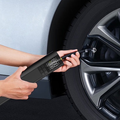 T6 Pompe à air électrique intelligente portable sans fil avec écran numérique pour voiture, T6