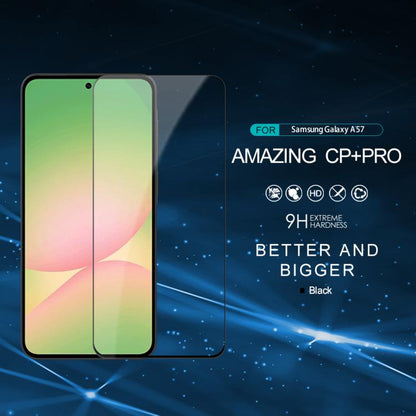NILLKIN CP+Pro 9H Explosion-proof Tempered Glass Film, For Samsung Galaxy A57 5G, For Samsung Galaxy A37 5G, For Samsung Galaxy A36 5G / A56 5G