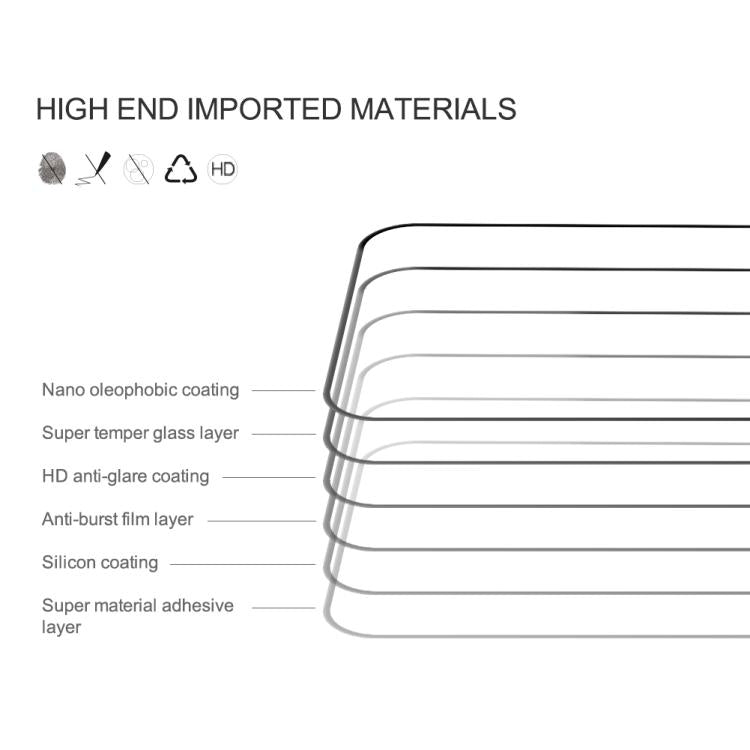 NILLKIN CP+Pro 9H Explosion-proof Tempered Glass Film, For Samsung Galaxy A57 5G, For Samsung Galaxy A37 5G, For Samsung Galaxy A36 5G / A56 5G