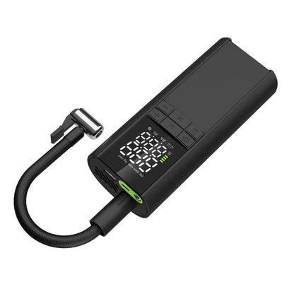 T8 Compresseur d'air électrique portable intelligent sans fil avec affichage numérique pour voiture, T8