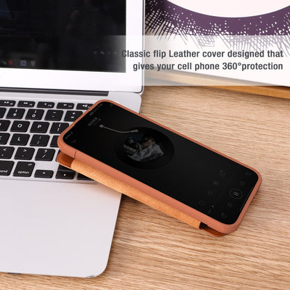 NILLKIN QIN Series Pro Sliding Camera Cover Design Leather Phone Case, For Samsung Galaxy S24 FE 5G