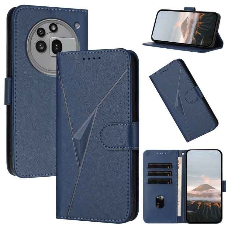 Triangle Pattern Buckle Clasp Leather Phone Case, For Nothing Phone 4a Pro, For Nothing Phone 4a, For Nothing Phone 3a, For Nothing Phone 3a Pro, For Nothing Phone 2a, For Nothing Phone 2, For Nothing Phone 1