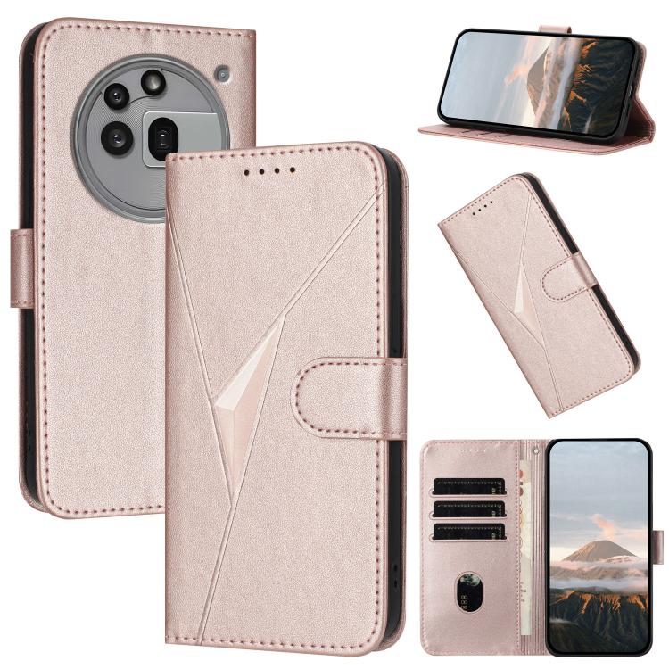Triangle Pattern Buckle Clasp Leather Phone Case, For Nothing Phone 4a Pro, For Nothing Phone 4a, For Nothing Phone 3a, For Nothing Phone 3a Pro, For Nothing Phone 2a, For Nothing Phone 2, For Nothing Phone 1