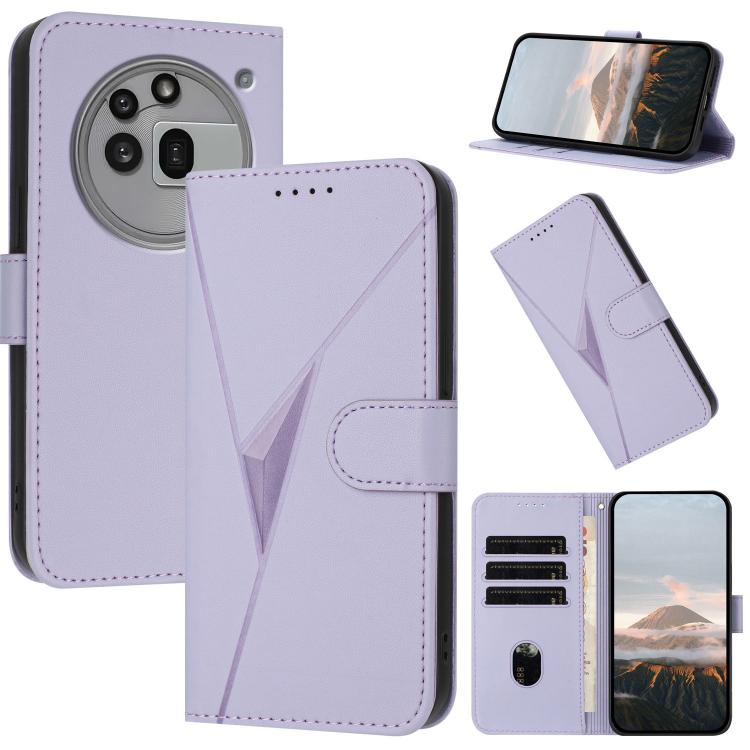 Triangle Pattern Buckle Clasp Leather Phone Case, For Nothing Phone 4a Pro, For Nothing Phone 4a, For Nothing Phone 3a, For Nothing Phone 3a Pro, For Nothing Phone 2a, For Nothing Phone 2, For Nothing Phone 1
