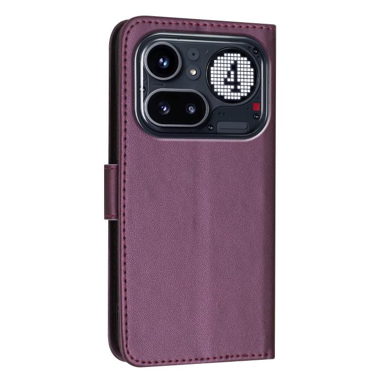 Triangle Pattern Buckle Clasp Leather Phone Case, For Nothing Phone 4a Pro, For Nothing Phone 4a, For Nothing Phone 3a, For Nothing Phone 3a Pro, For Nothing Phone 2a, For Nothing Phone 2, For Nothing Phone 1
