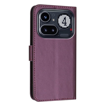 Triangle Pattern Buckle Clasp Leather Phone Case, For Nothing Phone 4a Pro, For Nothing Phone 4a, For Nothing Phone 3a, For Nothing Phone 3a Pro, For Nothing Phone 2a, For Nothing Phone 2, For Nothing Phone 1