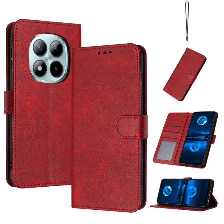 Solid Calf Texture Flip Leather Phone Case, For Redmi K90 Pro Max / Poco F8 Ultra, For Redmi Note 15 Pro 4G Global 163.2mm, For Redmi K90 / Poco F8 Pro, For Redmi Note 14 5G, For Redmi Note 14 Pro 5G