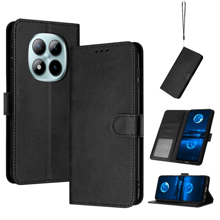 Solid Calf Texture Flip Leather Phone Case, For Redmi K90 Pro Max / Poco F8 Ultra, For Redmi Note 15 Pro 4G Global 163.2mm, For Redmi K90 / Poco F8 Pro, For Redmi Note 14 5G, For Redmi Note 14 Pro 5G