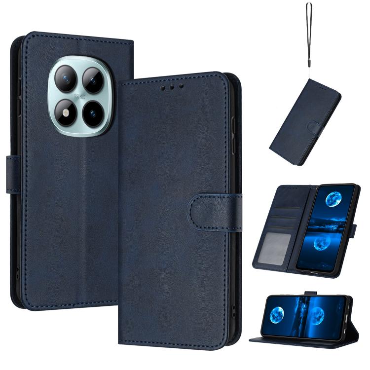 Solid Calf Texture Flip Leather Phone Case, For Redmi K90 Pro Max / Poco F8 Ultra, For Redmi Note 15 Pro 4G Global 163.2mm, For Redmi K90 / Poco F8 Pro, For Redmi Note 14 5G, For Redmi Note 14 Pro 5G