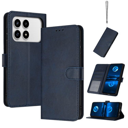 Solid Calf Texture Flip Leather Phone Case, For Redmi K90 Pro Max / Poco F8 Ultra, For Redmi Note 15 Pro 4G Global 163.2mm, For Redmi K90 / Poco F8 Pro, For Redmi Note 14 5G, For Redmi Note 14 Pro 5G