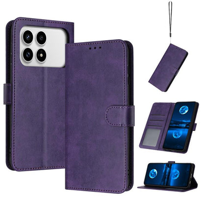 Solid Calf Texture Flip Leather Phone Case, For Redmi K90 Pro Max / Poco F8 Ultra, For Redmi Note 15 Pro 4G Global 163.2mm, For Redmi K90 / Poco F8 Pro, For Redmi Note 14 5G, For Redmi Note 14 Pro 5G