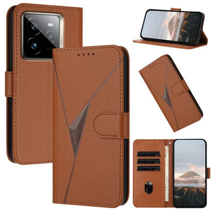 Triangle Pattern Buckle Clasp Leather Phone Case, For Realme C71 India, For Realme 15 5G /  15 Pro 5G, For Realme GT 7 India, For Realme 14 / P3 5G Global, For Realme P3 Ultra 5G, For Realme P3 Pro, For Realme 14 Pro+, For Realme 14 Pro                ...