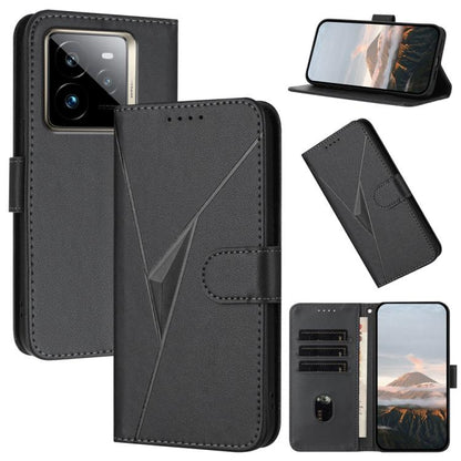Triangle Pattern Buckle Clasp Leather Phone Case, For Realme C71 India, For Realme 15 5G /  15 Pro 5G, For Realme GT 7 India, For Realme 14 / P3 5G Global, For Realme P3 Ultra 5G, For Realme P3 Pro, For Realme 14 Pro+, For Realme 14 Pro                ...