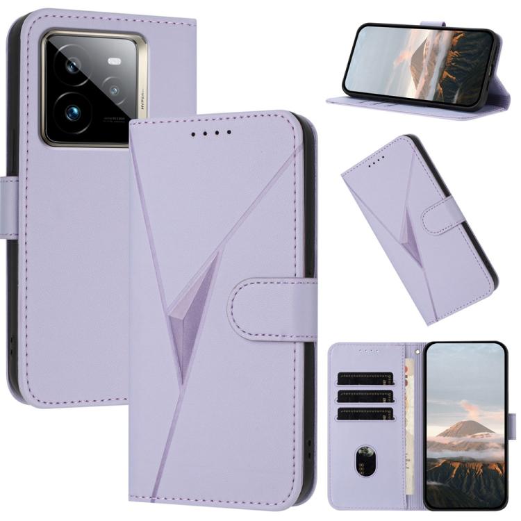 Triangle Pattern Buckle Clasp Leather Phone Case, For Realme C71 India, For Realme 15 5G /  15 Pro 5G, For Realme GT 7 India, For Realme 14 / P3 5G Global, For Realme P3 Ultra 5G, For Realme P3 Pro, For Realme 14 Pro+, For Realme 14 Pro                ...
