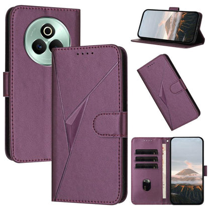Triangle Pattern Buckle Clasp Leather Phone Case, For Realme C71 India, For Realme 15 5G /  15 Pro 5G, For Realme GT 7 India, For Realme 14 / P3 5G Global, For Realme P3 Ultra 5G, For Realme P3 Pro, For Realme 14 Pro+, For Realme 14 Pro                ...