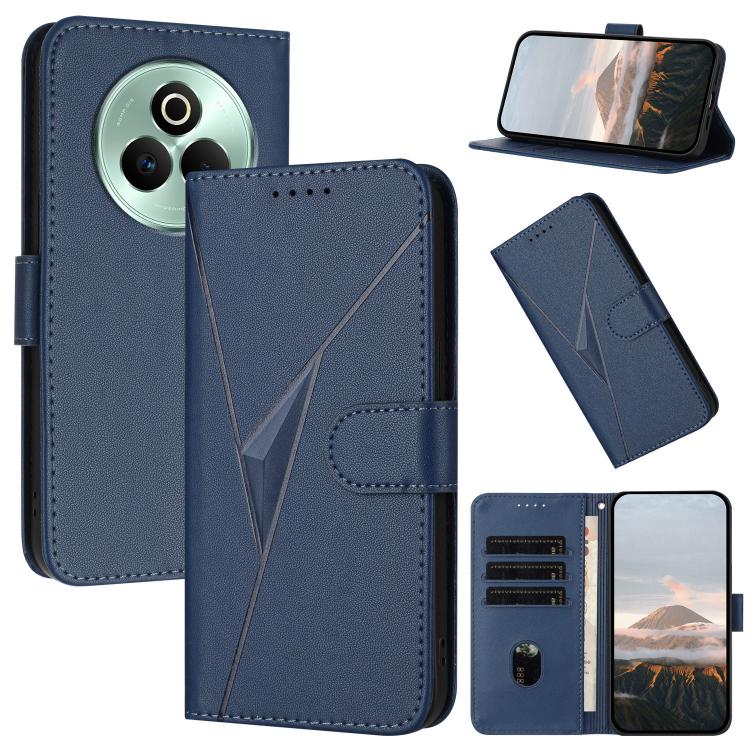 Triangle Pattern Buckle Clasp Leather Phone Case, For Realme C71 India, For Realme 15 5G /  15 Pro 5G, For Realme GT 7 India, For Realme 14 / P3 5G Global, For Realme P3 Ultra 5G, For Realme P3 Pro, For Realme 14 Pro+, For Realme 14 Pro                ...