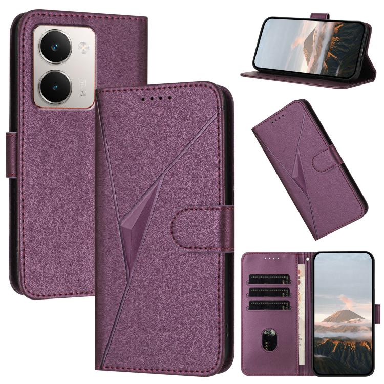 Triangle Pattern Buckle Clasp Leather Phone Case, For Realme C71 India, For Realme 15 5G /  15 Pro 5G, For Realme GT 7 India, For Realme 14 / P3 5G Global, For Realme P3 Ultra 5G, For Realme P3 Pro, For Realme 14 Pro+, For Realme 14 Pro                ...