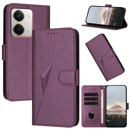 Triangle Pattern Buckle Clasp Leather Phone Case, For Realme C71 India, For Realme 15 5G /  15 Pro 5G, For Realme GT 7 India, For Realme 14 / P3 5G Global, For Realme P3 Ultra 5G, For Realme P3 Pro, For Realme 14 Pro+, For Realme 14 Pro                ...