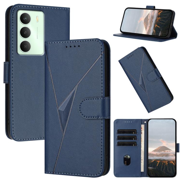 Triangle Pattern Buckle Clasp Leather Phone Case, For Realme C71 India, For Realme 15 5G /  15 Pro 5G, For Realme GT 7 India, For Realme 14 / P3 5G Global, For Realme P3 Ultra 5G, For Realme P3 Pro, For Realme 14 Pro+, For Realme 14 Pro                ...