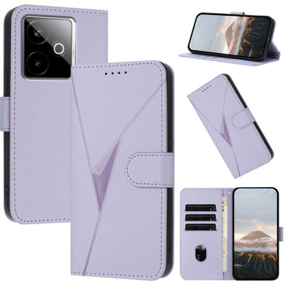 Triangle Pattern Buckle Clasp Leather Phone Case, For Realme C71 India, For Realme 15 5G /  15 Pro 5G, For Realme GT 7 India, For Realme 14 / P3 5G Global, For Realme P3 Ultra 5G, For Realme P3 Pro, For Realme 14 Pro+, For Realme 14 Pro                ...