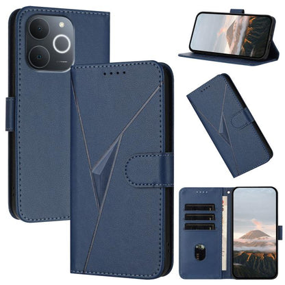 Triangle Pattern Buckle Clasp Leather Phone Case, For Realme C71 India, For Realme 15 5G /  15 Pro 5G, For Realme GT 7 India, For Realme 14 / P3 5G Global, For Realme P3 Ultra 5G, For Realme P3 Pro, For Realme 14 Pro+, For Realme 14 Pro                ...
