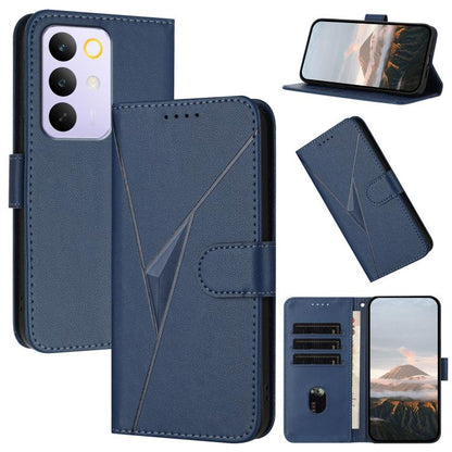 Triangle Pattern Buckle Clasp Leather Phone Case, For Realme 16T 5G, For Realme C100 4G, For Realme P4 Power 5G, For Realme Note 80 4G, For Realme Neo8 5G, For Realme 16 5G, For Realme 16 Pro+ 5G Global, For Realme 16 Pro 5G Global                     ...