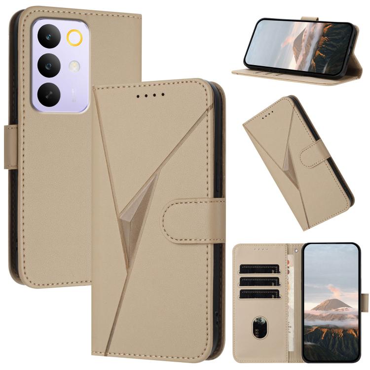 Triangle Pattern Buckle Clasp Leather Phone Case, For Realme 16T 5G, For Realme C100 4G, For Realme P4 Power 5G, For Realme Note 80 4G, For Realme Neo8 5G, For Realme 16 5G, For Realme 16 Pro+ 5G Global, For Realme 16 Pro 5G Global                     ...