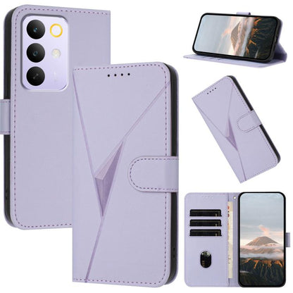 Triangle Pattern Buckle Clasp Leather Phone Case, For Realme 16T 5G, For Realme C100 4G, For Realme P4 Power 5G, For Realme Note 80 4G, For Realme Neo8 5G, For Realme 16 5G, For Realme 16 Pro+ 5G Global, For Realme 16 Pro 5G Global                     ...