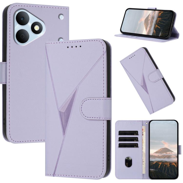 Triangle Pattern Buckle Clasp Leather Phone Case, For Realme 16T 5G, For Realme C100 4G, For Realme P4 Power 5G, For Realme Note 80 4G, For Realme Neo8 5G, For Realme 16 5G, For Realme 16 Pro+ 5G Global, For Realme 16 Pro 5G Global                     ...