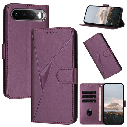 Triangle Pattern Buckle Clasp Leather Phone Case, For Realme 16T 5G, For Realme C100 4G, For Realme P4 Power 5G, For Realme Note 80 4G, For Realme Neo8 5G, For Realme 16 5G, For Realme 16 Pro+ 5G Global, For Realme 16 Pro 5G Global                     ...