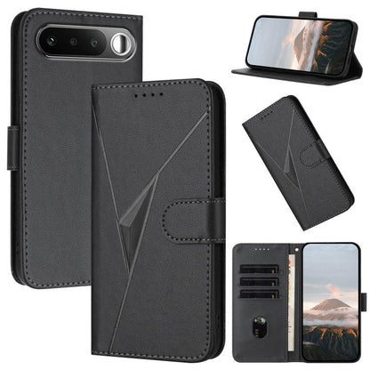 Triangle Pattern Buckle Clasp Leather Phone Case, For Realme 16T 5G, For Realme C100 4G, For Realme P4 Power 5G, For Realme Note 80 4G, For Realme Neo8 5G, For Realme 16 5G, For Realme 16 Pro+ 5G Global, For Realme 16 Pro 5G Global                     ...