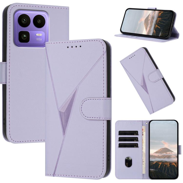 Triangle Pattern Buckle Clasp Leather Phone Case, For Realme 16T 5G, For Realme C100 4G, For Realme P4 Power 5G, For Realme Note 80 4G, For Realme Neo8 5G, For Realme 16 5G, For Realme 16 Pro+ 5G Global, For Realme 16 Pro 5G Global                     ...