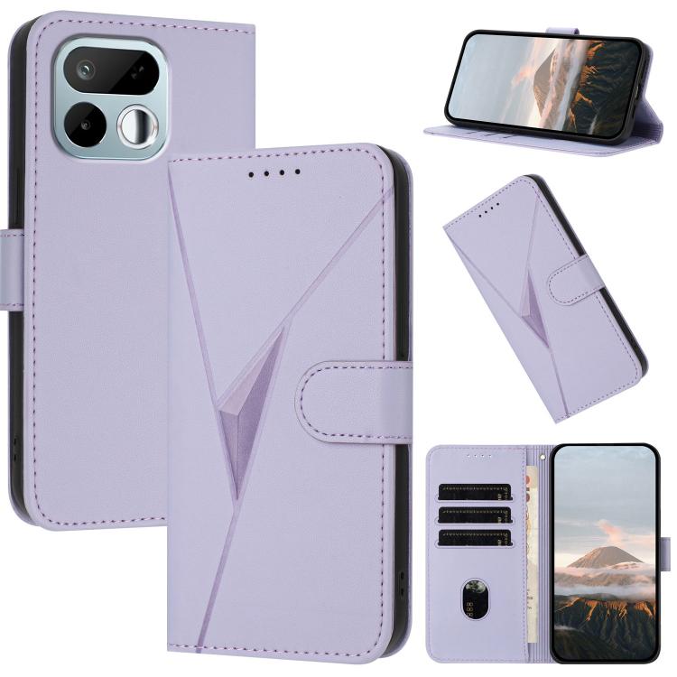 Triangle Pattern Buckle Clasp Leather Phone Case, For Realme 16T 5G, For Realme C100 4G, For Realme P4 Power 5G, For Realme Note 80 4G, For Realme Neo8 5G, For Realme 16 5G, For Realme 16 Pro+ 5G Global, For Realme 16 Pro 5G Global                     ...