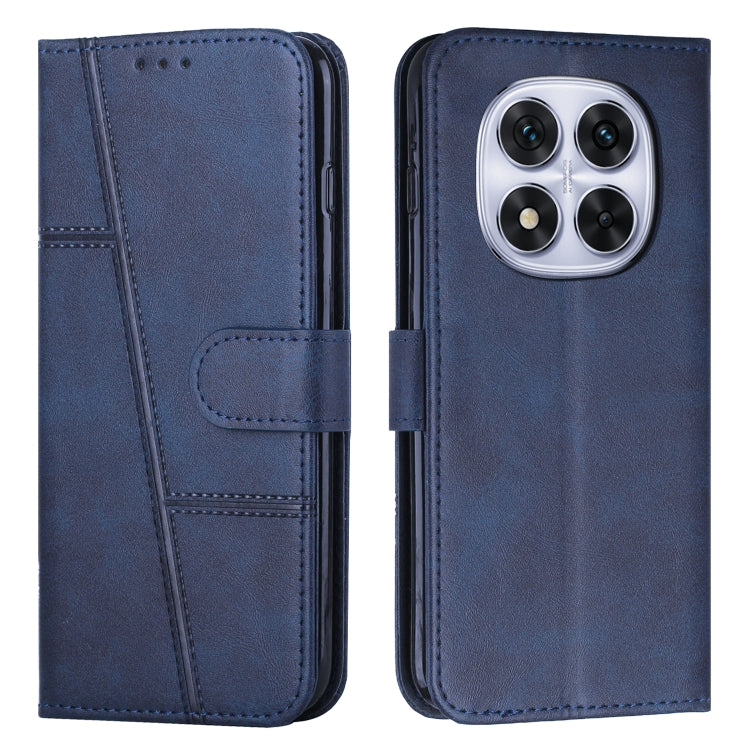 Coque de téléphone en cuir avec boucle texturée de veau, pour Redmi Note 14 Pro 5G Global, pour Redmi Turbo 4 / Xiaomi Poco X7 Pro, pour Redmi K80 / K80 Pro, pour Redmi Note 14 4G 163.25mm, pour Redmi Note 14 5G Global