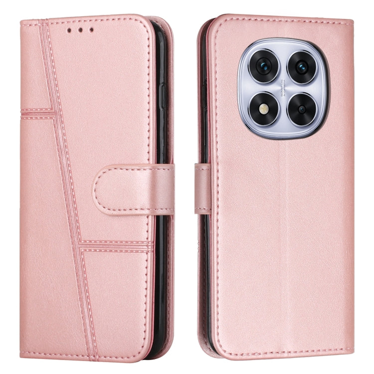 Coque de téléphone en cuir avec boucle texturée de veau, pour Redmi Note 14 Pro 5G Global, pour Redmi Turbo 4 / Xiaomi Poco X7 Pro, pour Redmi K80 / K80 Pro, pour Redmi Note 14 4G 163.25mm, pour Redmi Note 14 5G Global