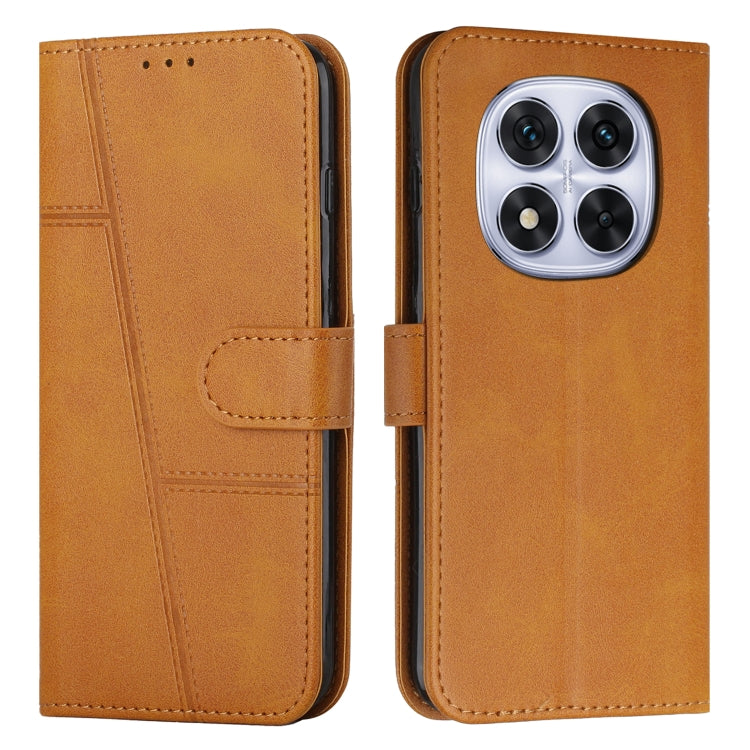 Coque de téléphone en cuir avec boucle texturée de veau, pour Redmi Note 14 Pro 5G Global, pour Redmi Turbo 4 / Xiaomi Poco X7 Pro, pour Redmi K80 / K80 Pro, pour Redmi Note 14 4G 163.25mm, pour Redmi Note 14 5G Global