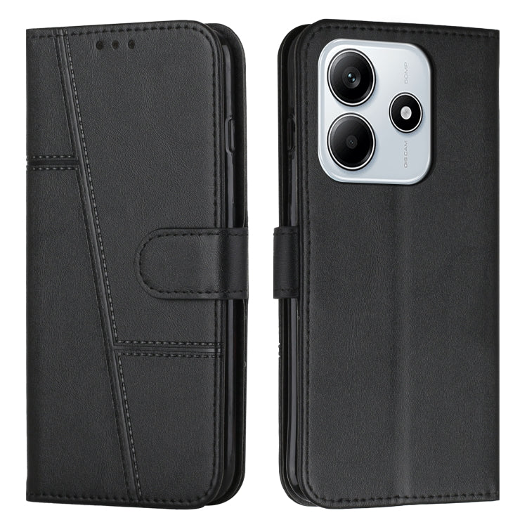 Stitching Calf Texture Buckle Leather Phone Case, For Redmi Note 14 Pro 5G Global, For Redmi Turbo 4 / Xiaomi Poco X7 Pro, For Redmi K80 / K80 Pro, For Redmi Note 14 4G 163.25mm, For Redmi Note 14 5G Global