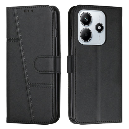 Stitching Calf Texture Buckle Leather Phone Case, For Redmi Note 14 Pro 5G Global, For Redmi Turbo 4 / Xiaomi Poco X7 Pro, For Redmi K80 / K80 Pro, For Redmi Note 14 4G 163.25mm, For Redmi Note 14 5G Global