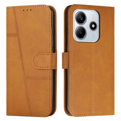 Stitching Calf Texture Buckle Leather Phone Case, For Redmi Note 14 Pro 5G Global, For Redmi Turbo 4 / Xiaomi Poco X7 Pro, For Redmi K80 / K80 Pro, For Redmi Note 14 4G 163.25mm, For Redmi Note 14 5G Global