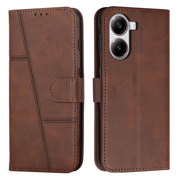 Coque de téléphone en cuir avec boucle texturée de veau, pour Redmi Note 14 Pro 5G Global, pour Redmi Turbo 4 / Xiaomi Poco X7 Pro, pour Redmi K80 / K80 Pro, pour Redmi Note 14 4G 163.25mm, pour Redmi Note 14 5G Global