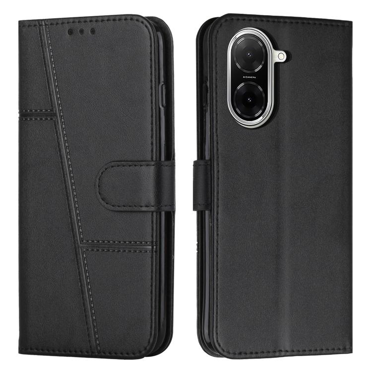 Coque de téléphone en cuir avec boucle texturée de veau, pour Redmi Note 14 Pro 5G Global, pour Redmi Turbo 4 / Xiaomi Poco X7 Pro, pour Redmi K80 / K80 Pro, pour Redmi Note 14 4G 163.25mm, pour Redmi Note 14 5G Global
