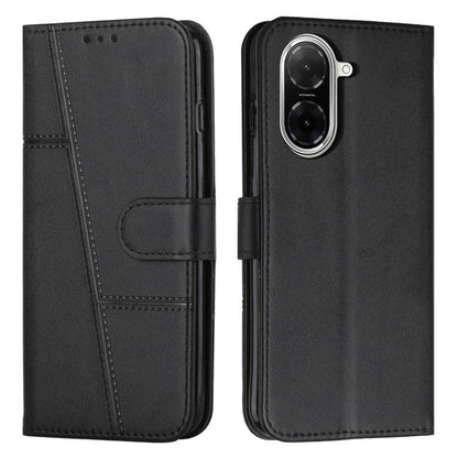 Coque de téléphone en cuir avec boucle texturée de veau, pour Redmi Note 14 Pro 5G Global, pour Redmi Turbo 4 / Xiaomi Poco X7 Pro, pour Redmi K80 / K80 Pro, pour Redmi Note 14 4G 163.25mm, pour Redmi Note 14 5G Global
