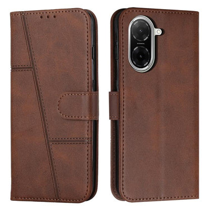 Coque de téléphone en cuir avec boucle texturée de veau, pour Redmi Note 14 Pro 5G Global, pour Redmi Turbo 4 / Xiaomi Poco X7 Pro, pour Redmi K80 / K80 Pro, pour Redmi Note 14 4G 163.25mm, pour Redmi Note 14 5G Global