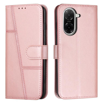 Coque de téléphone en cuir avec boucle texturée de veau, pour Redmi Note 14 Pro 5G Global, pour Redmi Turbo 4 / Xiaomi Poco X7 Pro, pour Redmi K80 / K80 Pro, pour Redmi Note 14 4G 163.25mm, pour Redmi Note 14 5G Global
