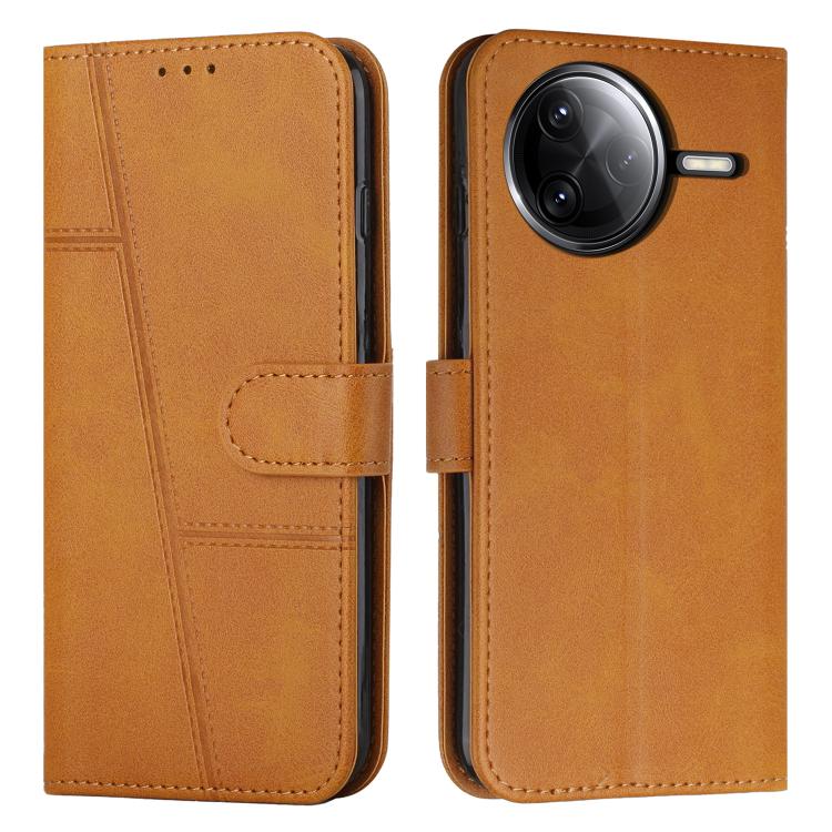 Coque de téléphone en cuir avec boucle texturée de veau, pour Redmi Note 14 Pro 5G Global, pour Redmi Turbo 4 / Xiaomi Poco X7 Pro, pour Redmi K80 / K80 Pro, pour Redmi Note 14 4G 163.25mm, pour Redmi Note 14 5G Global