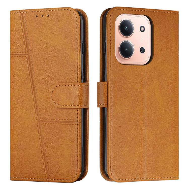 Coque de téléphone en cuir avec boucle texturée de veau, pour Redmi Note 14 Pro 5G Global, pour Redmi Turbo 4 / Xiaomi Poco X7 Pro, pour Redmi K80 / K80 Pro, pour Redmi Note 14 4G 163.25mm, pour Redmi Note 14 5G Global
