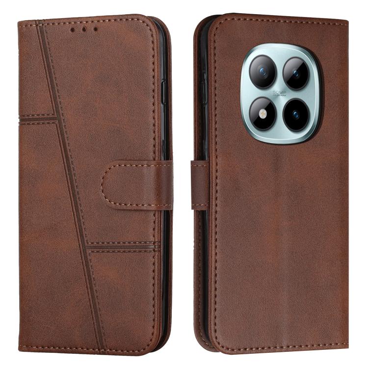 Stitching Calf Texture Buckle Leather Phone Case, For Redmi 15a 5G, For Redmi A7 Pro 4G 171mm, For Redmi Turbo 5 Max / Poco X8 Pro Max 5G, For Redmi Turbo 5 / Poco X8 Pro 5G, For Redmi Note 15 Pro+ 5G Global 163.3mm, For Redmi Note 15 4G / 5G Global 16...