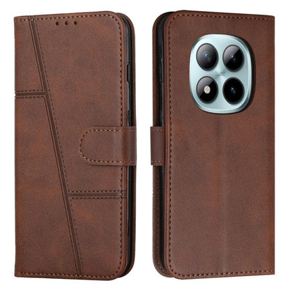 Stitching Calf Texture Buckle Leather Phone Case, For Redmi 15a 5G, For Redmi A7 Pro 4G 171mm, For Redmi Turbo 5 Max / Poco X8 Pro Max 5G, For Redmi Turbo 5 / Poco X8 Pro 5G, For Redmi Note 15 Pro+ 5G Global 163.3mm, For Redmi Note 15 4G / 5G Global 16...