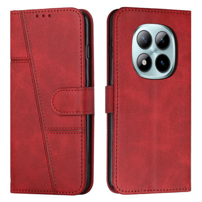 Stitching Calf Texture Buckle Leather Phone Case, For Redmi 15a 5G, For Redmi A7 Pro 4G 171mm, For Redmi Turbo 5 Max / Poco X8 Pro Max 5G, For Redmi Turbo 5 / Poco X8 Pro 5G, For Redmi Note 15 Pro+ 5G Global 163.3mm, For Redmi Note 15 4G / 5G Global 16...