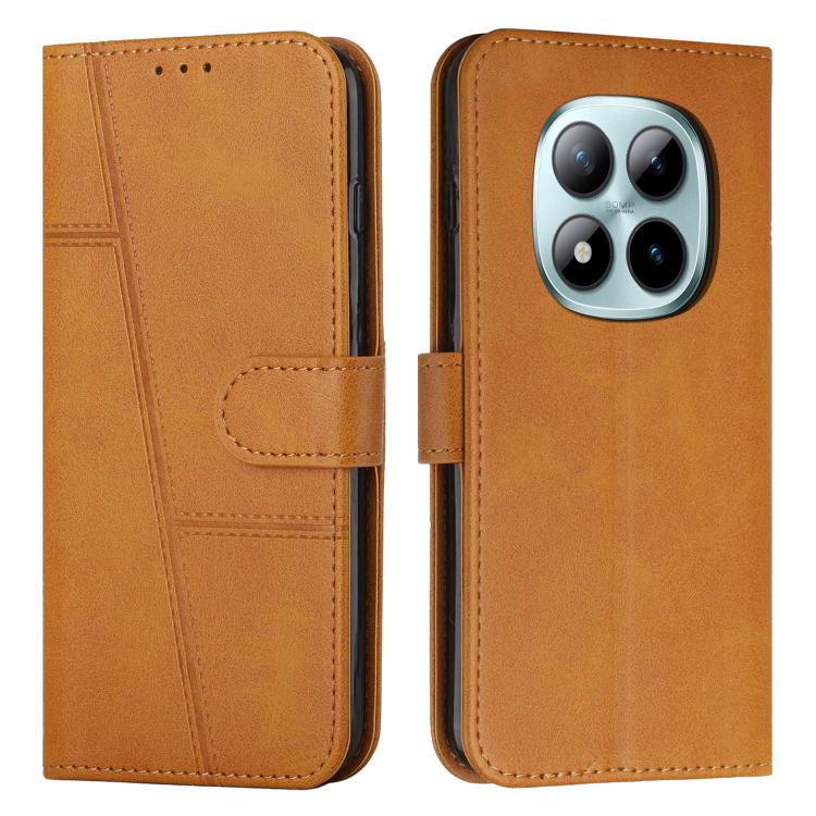 Stitching Calf Texture Buckle Leather Phone Case, For Redmi 15a 5G, For Redmi A7 Pro 4G 171mm, For Redmi Turbo 5 Max / Poco X8 Pro Max 5G, For Redmi Turbo 5 / Poco X8 Pro 5G, For Redmi Note 15 Pro+ 5G Global 163.3mm, For Redmi Note 15 4G / 5G Global 16...